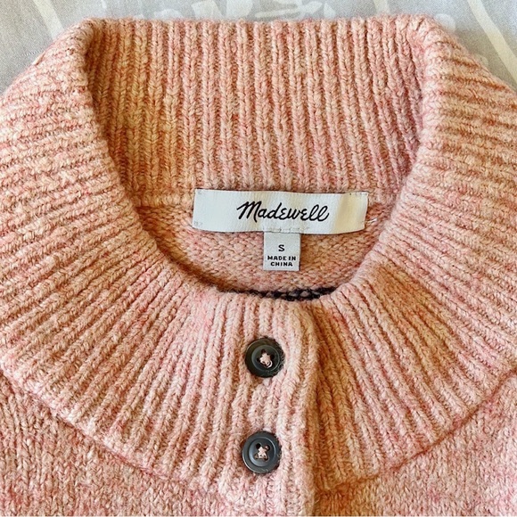 MADEWELL Pembury Henley Mockneck Striped Sweater - Picture 12 of 14